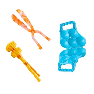 CORHAD 3Pcs Clip Fun Parent Interaction Tool for Easy Making Plastic Random Colors for Outdoor Fights