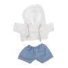 BESPORTBLE 1Set Plush Bear Costume DIY Stuffed Animal Clothes with Hoodie and Jeans for Mini Plush Dolls Encourages Creativity and Versatile Dress Up Fun Soft and Easy to Clean view 1