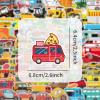 100pcs Cute Cartoon Car Stickers, Excavator Truck Car School Bus and Other Mixed Car Stickers, Suitable for Children and Teenagers Notebooks Diaries Gift Decorations Water Bottles DIY Crafts view 3