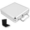 ERINGOGO Large Capacity Poker Chip Carrier Case with Handle Alloy Storage Box for Poker Chips and Cards Easy to Carry Scratch Resistant Design for Game view 1