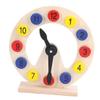 DECHOUS 1 Set Wooden Clock Sorting Educational Numbers Clock for Interactive Learning Plaything for Boys Safe Design for Cognitive Development view 1