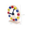 DECHOUS 1 Set Wooden Clock Sorting Educational Numbers Clock for Interactive Learning Plaything for Boys Safe Design for Cognitive Development view 2