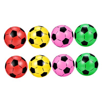 BESTonZON 8Pcs Inflatable Footballs for Soccer Balls for for Enhance Parent Bonding Vibrant Colors for Fun Activities