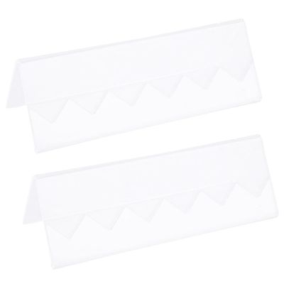 CORHAD 2Pcs Transparent Acrylic Coin Display Rack Sturdy Coin Storage Holder for Desktop for Showcasing Challenge Coins with Smooth Edges and Stable Design