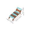 SUPVOX 2Pcs Miniature Dollhouse Beach Chair Lounge Chair Model Fine Workmanship Realistic Design for Mini House Decoration Desktop Ornaments view 2