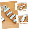 SUPVOX 2Pcs Miniature Dollhouse Beach Chair Lounge Chair Model Fine Workmanship Realistic Design for Mini House Decoration Desktop Ornaments view 4