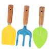 Abaodam 1Set Gardening Tools Shovel Rake Play Beach Sand Play Fun Outdoor Activity for Easy to Store and Carry view 1