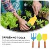 Abaodam 1Set Gardening Tools Shovel Rake Play Beach Sand Play Fun Outdoor Activity for Easy to Store and Carry view 3