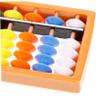 Abaodam Math Abacus for Column Learning Tool Beads Counting Aid for Home School Office Use and Simple Design for Math Practice view 3