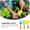 ORFOFE 1Set Gardening Tools Set Beach Sand Rake and Shovel Playset for Creative Outdoor Fun for Beach Garden and Sandbox Activities Beech view 3