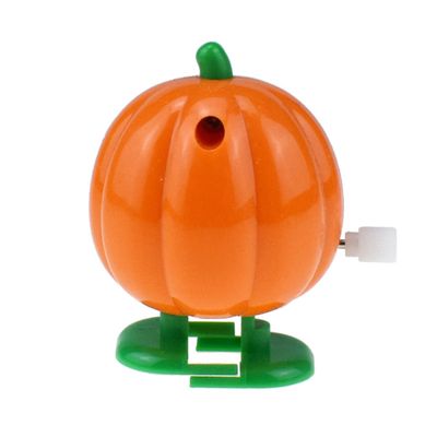 CORHAD 4Pcs Wind Up Pumpkin Clockwork Halloween Party Favors Bright Orange Color Safe and Fun for Holiday Celebrations