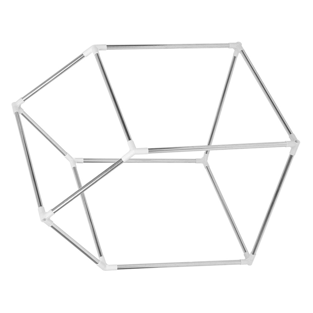 ifundom 1Set Play Tent Kit DIY Metal Frame Structure for Indoor Outdoor Use Encourages Creativity Imagination Portable Sturdy Design for Playtime Activities