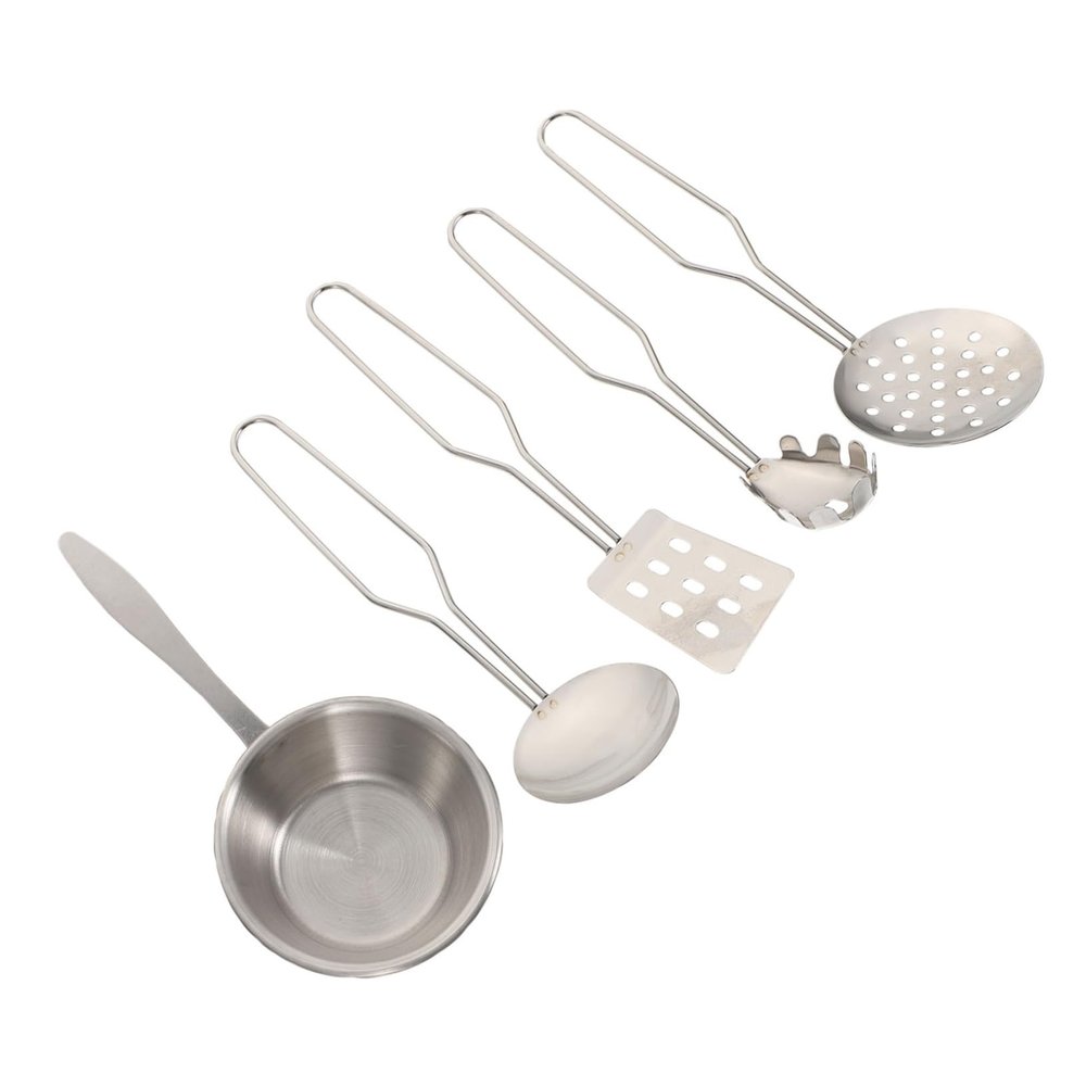 CORHAD 1Set Kitchen Cooking Utensils for Playhouse Kitchenware Tools for Pretend Cooking Birthday for Boys