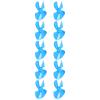 4 Blades Plastic Propeller, Strong Wind Lightweight Replacement, 10pc 40mm Propeller for RC Car Toy, Remote Control Vehicle Enthusiasts and Hobbyists view 1