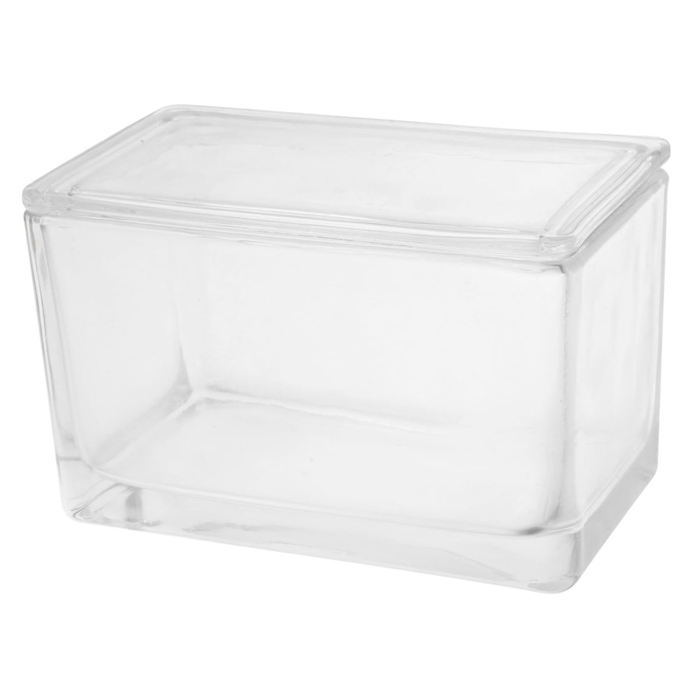 ABOOFAN Glass Staining Jar Slide Capacity Transparent for Laboratory Use High Transparency Staining Tank for Medical and Research Experiments