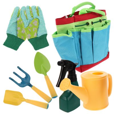 Abaodam 1Set Gardening Tools Lightweight Outdoor Planting Tools for Boys Fun Garden for Transplanting and Weeding for Ages