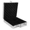 FRCOLOR Large Capacity Aluminum Poker Chip Case Handle Poker Chip Holder Blackjack and Card Games for Home Travel and Casual Gatherings view 1