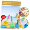 CORHAD 8Pcs Portable Beach Shovels Multi Use Sand Digging for Boys for Summer Fun for Young Builders view 4