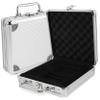 YARNOW Large Capacity Portable Poker Chip Storage Case Alloy Design with Buckle Lock Convenient Handheld Carrier for Poker Cards and Chips for view 1