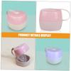 4Pcs Portable Pacifier Holder Case Travel Storage Box for Clean Pacifiers Multipurpose Organizer Easy to Clean and Maintain for view 3
