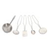 HANABASS 1Set Kitchenware Stainless Steel Cookware Plaything for Pretend Cooking and Stir Frying Safe Design with Smooth Edges for Boys view 1