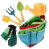 LIOOBO 1Set Gardening Tools for Outdoor Planting Kit with Shovels Rakes and Watering Pot for Boys and Gardening Fun view 1