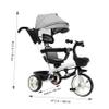 BRIGHTFUFU Tricycle Stroller for Lightweight with Stylish Design Comfortable Ride for Family Outings and Travel view 2