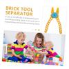 HANABASS Bricks Separator Tool Non Slip Multi Functional Brick Pliers for Comfortable Grip Compatible with Various Block view 3