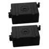 BESPORTBLE 2Pcs Rc Receiver Box Protector for Rc Car Boat Models Electronic Equipment Protection Easy Installation Compatible with Durable Plastic view 1