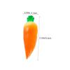 BESPORTBLE 6Pcs Artificial Carrots Miniature Vegetable Models Realistic Faux Carrots for Home Decor Easter Decoration and Farmhouse Display view 2