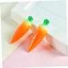 BESPORTBLE 6Pcs Artificial Carrots Miniature Vegetable Models Realistic Faux Carrots for Home Decor Easter Decoration and Farmhouse Display view 3