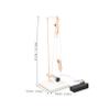 Abaodam 1 Set DIY Pulley Crane Model Kit for Hands Science Learning Safe Construction Enhances Creativity Physics Skills for Classroom Home Projects view 2