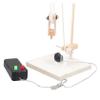 Abaodam 1 Set DIY Pulley Crane Model Kit for Hands Science Learning Safe Construction Enhances Creativity Physics Skills for Classroom Home Projects view 3