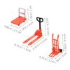 CIYODO 1Set Miniature Traffic Tool Cartoon Forklift Accessories for Engaging Road Simulation Playset for Imagination and Learning for Birthdays view 2