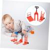 CIYODO 1Set Miniature Traffic Tool Cartoon Forklift Accessories for Engaging Road Simulation Playset for Imagination and Learning for Birthdays view 3