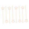 Yardwe 8Pcs Unfinished Wooden Fairy Wands for DIY Art Crafts for Boys and Girls Parties Hand Painting Creative Projects view 1