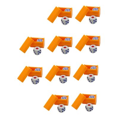 Abaodam 10 Sets Fun Dot Dice Interactive Performance Dice for Parties Entertainment Dices for Unique Tricks and Games Quality Props for