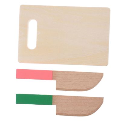FOYTOKI 1Set Cutting Board for DIY Play Kitchen with Realistic Vegetable Cutter Safe and Compact Design for Aspiring Little Chefs Educational for Boys