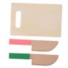 FOYTOKI 1Set Cutting Board for DIY Play Kitchen with Realistic Vegetable Cutter Safe and Compact Design for Aspiring Little Chefs Educational for Boys view 1