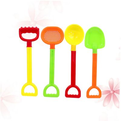Abaodam 4Pcs Sandbeach for Sand Excavating Tools for Boys and Sandbox for Creative Playtime Beach