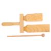 BESPORTBLE 1Set Boy Girl Percussion Toy Wooden Orff Instrument Educational Musical Plaything for Boy Girl Early Childhood Music Rhythm Development view 1