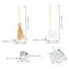 Yardwe 1Set Miniature Dollhouse Cleaning Accessories Mini Mop Broom Dustpan Bucket Prop for Playhouse for Miniature Model Decor Collection view 4