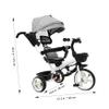 KESYOO Tricycle Stroller with Sunshade Lightweight Portable Bike for Ages Stylish Design for Outdoor Activities Comfortable and Safe for Boys view 2