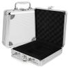 ifundom Alloy Poker Chip Case with Large Capacity Travel Poker Cards Box Scratch Protection and Easy Carrying Secure Buckle Lock Design for Safe Storage view 1