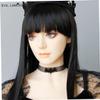 DEARMAMY 1Pc Halloween Bat Necklace Neck Chain for Teens Unique Halloween Decoration Pattern Jewelry Christmas Parties view 3