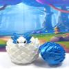 3D Printed Axolotl Dragon and Egg, 1 pc Articulated Multi Color Baby Axolotl Dragon, Tiny Animal Gift Idea, Birthday Party Decorations, BD008-AXOLOTL (White & Blue) view 4