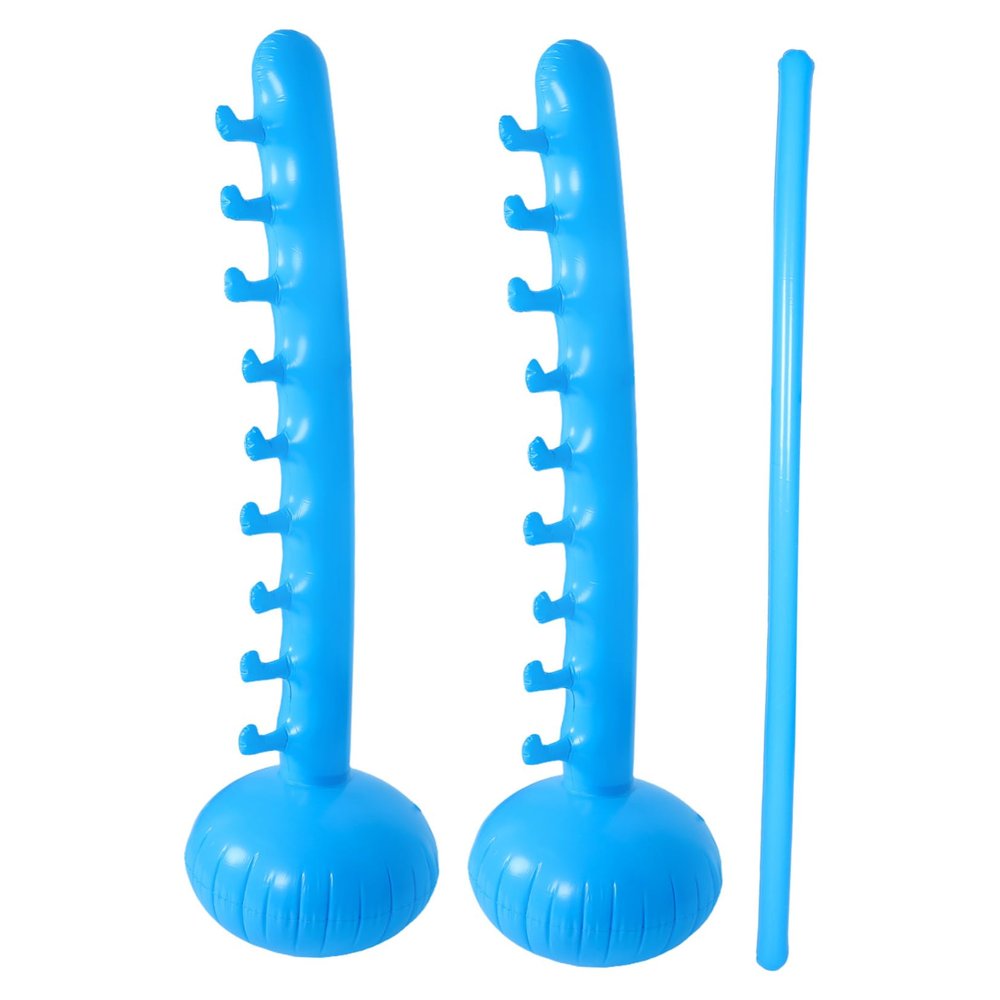BESPORTBLE Inflatable Limbo Game for Interactive Jumping Stick for Outdoor Parties Birthday Pool Fun and Backyard Activities Safe Construction for Active Playtime
