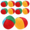 BESPORTBLE 10Pcs Pumpkin Bean Bags for Toss Game Outdoor Throwing Game Props Lightweight and Portable Beanbags for Fun Activities for Parties and Family Gatherings view 1
