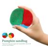 BESPORTBLE 10Pcs Pumpkin Bean Bags for Toss Game Outdoor Throwing Game Props Lightweight and Portable Beanbags for Fun Activities for Parties and Family Gatherings view 4