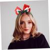 Beaupretty 3PCS Football Headbands for Fans Green and Blue Bow Soccer Theme Hair Accessories for Boys and Girls for Sports Events and Birthday Parties view 4